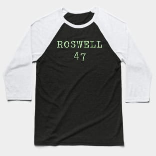 Roswell 47 - Roswell New Mexico UFO Baseball T-Shirt